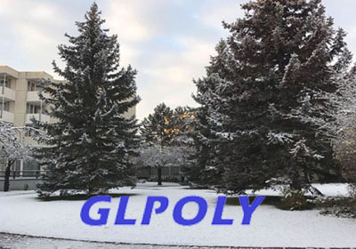 GLPOLY抵達慕尼黑第二天下雪了